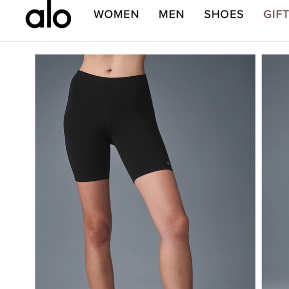 Alo 7" High-Waist Biker Short - Brown 🤎 - Picture 1 of 5